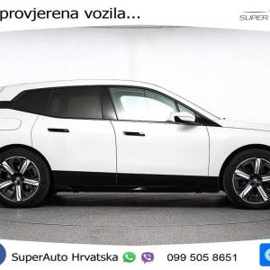 BMW iX 76.6 kWh xDrive40 Sport 326 KS, LASER+ACC+GR SJED+HEAD+MASAŽA+VIRT