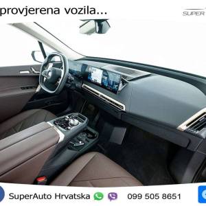 BMW iX 76.6 kWh xDrive40 Sport 326 KS, LASER+ACC+GR SJED+HEAD+MASAŽA+VIRT