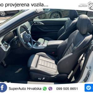 BMW M440i Convertible xDrive Aut. 374 KS, LED+KAM+GR SJED+TEM+HEAD+VIRT+ASIST