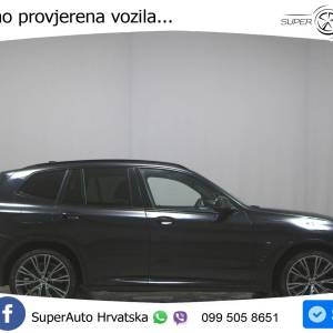 BMW X3 20d xDrive Steptronic M Sport 190 KS, LED+TEM+GR SJED+HEAD+KAM+VIRT