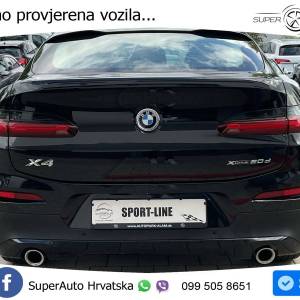 BMW X4 20d xDrive Aut. Advantage 190 KS, LED+GR SJED+VIRT+PANO