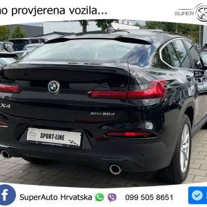 BMW X4 20d xDrive Aut. Advantage 190 KS, LED+GR SJED+VIRT+PANO