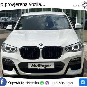 BMW X4 20d xDrive Aut. M Sport 190 KS, LED+KAM+GR SJED+VIRT+ASIST