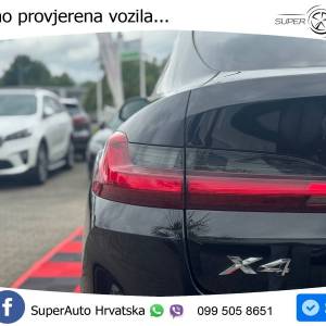 BMW X4 20d xDrive Aut. M Sport 190 KS, ACC+LASER+KAM+GR SJED+HEAD+VIRT
