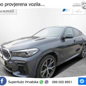 BMW X6 40d xDrive Aut. M Sport 340 KS, LED+KAM+GR SJED+VIRT+NAVI