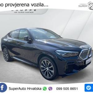 BMW X6 40d xDrive Aut. M Sport 340 KS, LED+KAM+GR SJED+PANO+VIRT+ASIST