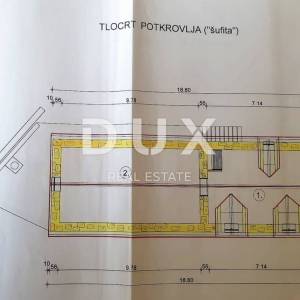 BRAČ, SUPETAR - Mediteranska vila za renovaciju