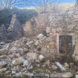 ĆIĆARIJA, Lanišće  - 3 kamene kuće u nizu