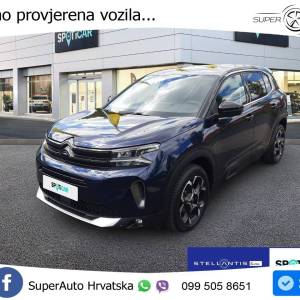 Citroen C5 Aircross 1.5 BlueHDi Aut. Shine 131 KS, LED+TEM+GR SJED+360+PDC+VIRT