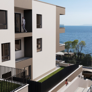 COSTABELLA, BIVIO, KANTRIDA - eksluzivan stan 43,44m2, 1.kat, 100m od mora, prekrasan pogled + okućnica 118m2 - STAN 3