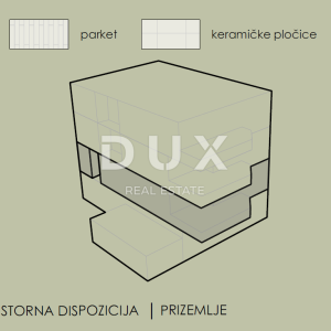 COSTABELLA, BIVIO, KANTRIDA - eksluzivan stan 101,87m2 prizemlje, 100m od mora, prekrasan pogled + okućnica 40m2- STAN 1