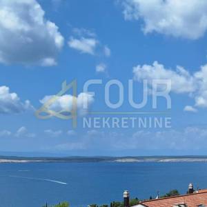 Crikvenica, 49.73m2, 1s+db, lođa, pogled na more