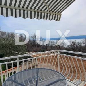 CRIKVENICA, DRAMALJ - Lijepi 1S+DB s pogledom na more