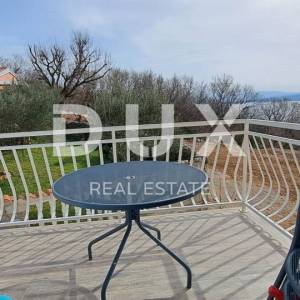 CRIKVENICA, DRAMALJ - Lijepi 1S+DB s pogledom na more