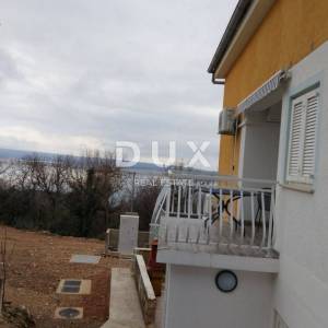 CRIKVENICA, DRAMALJ - Lijepi 1S+DB s pogledom na more