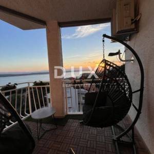 CRIKVENICA, DRAMALJ -  lijepi 1S+DB s predivnim pogledom na more