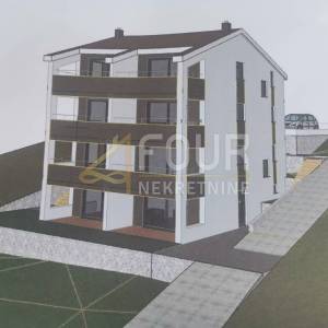 Crikvenica, Dramalj, novogradnja, 90.41m2, dvoetažni stan 