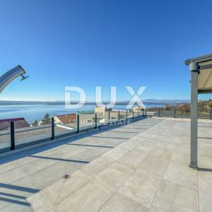 CRIKVENICA, DRAMALJ- Penthouse + stan u novogradnji blizu mora s pogledom, garažom