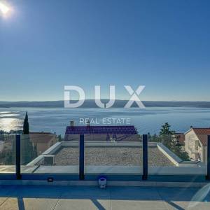 CRIKVENICA, DRAMALJ- Penthouse + stan u novogradnji blizu mora s pogledom, garažom