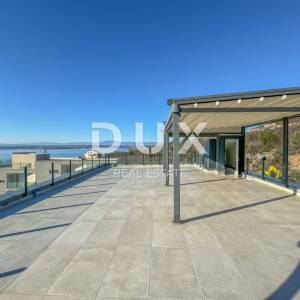 CRIKVENICA, DRAMALJ- Penthouse + stan u novogradnji blizu mora s pogledom, garažom