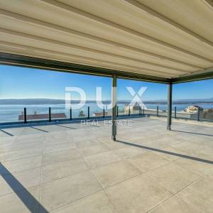 CRIKVENICA, DRAMALJ- Penthouse + stan u novogradnji blizu mora s pogledom, garažom