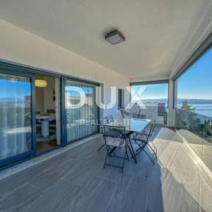 CRIKVENICA, DRAMALJ- Penthouse + stan u novogradnji blizu mora s pogledom, garažom
