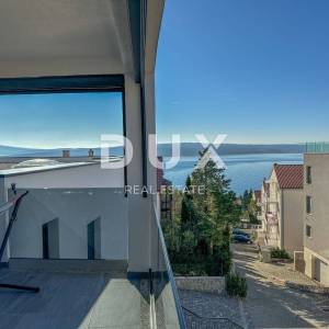 CRIKVENICA, DRAMALJ- Penthouse + stan u novogradnji blizu mora s pogledom, garažom