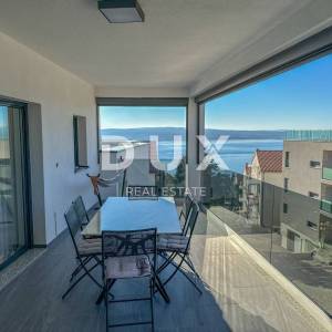 CRIKVENICA, DRAMALJ- Penthouse + stan u novogradnji blizu mora s pogledom, garažom