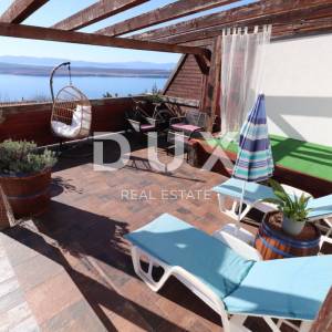 CRIKVENICA, DRAMALJ - Savršena kuća s panoramskim pogledom na more