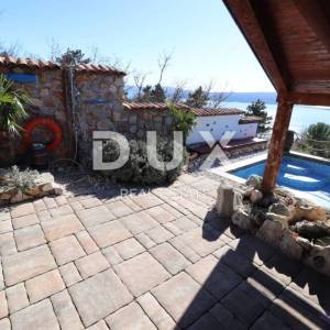 CRIKVENICA, DRAMALJ - Savršena kuća s panoramskim pogledom na more