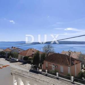 CRIKVENICA, DRAMALJ - stan s prostranom terasom i predivnim pogledom na more