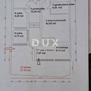 CRIKVENICA - Prekrasan 2S+DB s pogledom na more, 200 m od mora