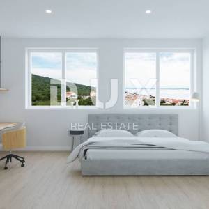 CRIKVENICA, SELCE - Luksuzni dvoetažni stan u novogradnji s panoramskim pogledom na more