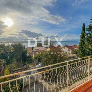 CRIKVENICA, SELCE - veća kuća s okućnicom 200 metara od mora s pogledom na more