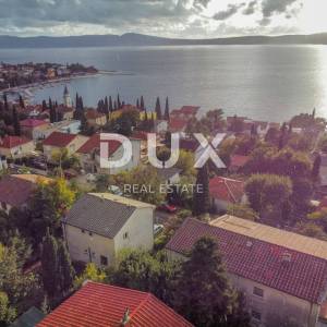 CRIKVENICA, SELCE - veća kuća s okućnicom 200 metara od mora s pogledom na more
