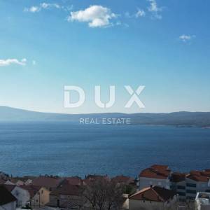 CRIKVENICA - stan 1. kat 200 m2 s panoramskim pogledom na more + okoliš 250 m2