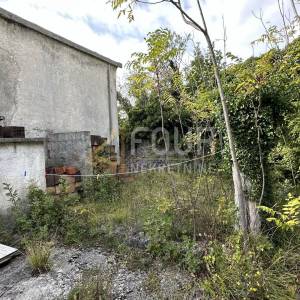 Crikveničko zaleđe, Tribalj, samostojeća kuća i ruševina, dvorište