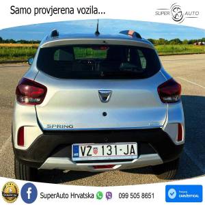 Dacia Spring Electric Comfort Plus Look Orange Paket 45 KS, REG 10/25 KAM+NAVI