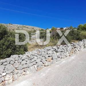 DALMACIJA, TROGIR - Građevinsko zemljište s pogledom na more 