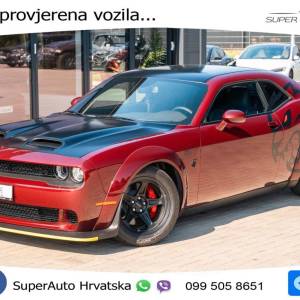Dodge Challenger SRT Super Stock 6.2 HEMI Aut. 808 KS, LED+KAM+GR SJED+NAVI