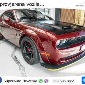 Dodge Challenger SRT Super Stock 6.2 HEMI Aut. 808 KS, LED+KAM+GR SJED+NAVI