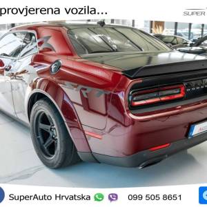 Dodge Challenger SRT Super Stock 6.2 HEMI Aut. 808 KS, LED+KAM+GR SJED+NAVI