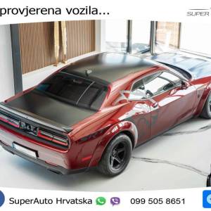 Dodge Challenger SRT Super Stock 6.2 HEMI Aut. 808 KS, LED+KAM+GR SJED+NAVI