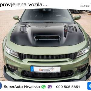 Dodge Charger Scat Pack 6.4 HEMI Aut. 492 KS, LED+KAM+4xGR SJED+TEM+NAVI+ASIST