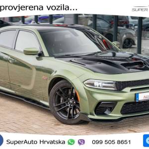 Dodge Charger Scat Pack 6.4 HEMI Aut. 492 KS, LED+KAM+4xGR SJED+TEM+NAVI+ASIST