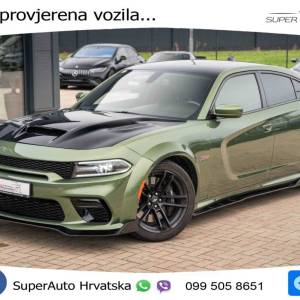 Dodge Charger Scat Pack 6.4 HEMI Aut. 492 KS, LED+KAM+4xGR SJED+TEM+NAVI+ASIST