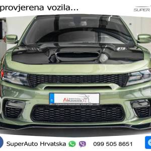 Dodge Charger Scat Pack 6.4 HEMI Aut. 492 KS, LED+KAM+4xGR SJED+TEM+NAVI+ASIST