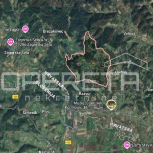 Donji Škrnik, Razvor, Kumrovec, Klanjec, 36.133,00 m2, 43.200,00 EUR