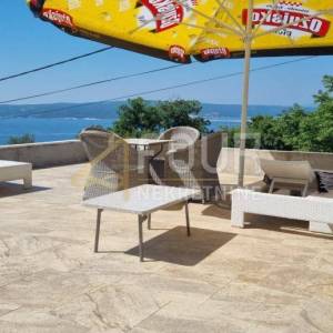 Dramalj, objekt 40.32m2 + terasa s pogled na more