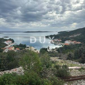 DUGI OTOK, ZAGLAV - Građevinsko zemljište s impresivnim pogledom na more